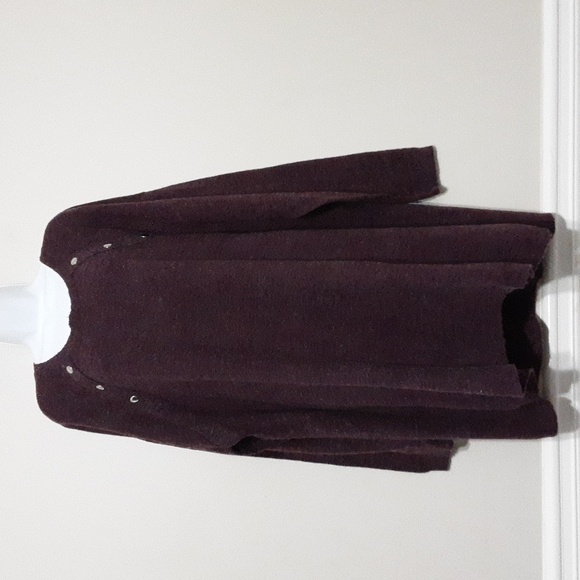 Ellos knit sweater pullover women 2X burgendy crewneck Soft Comfy Casual Office - Picture 9 of 9